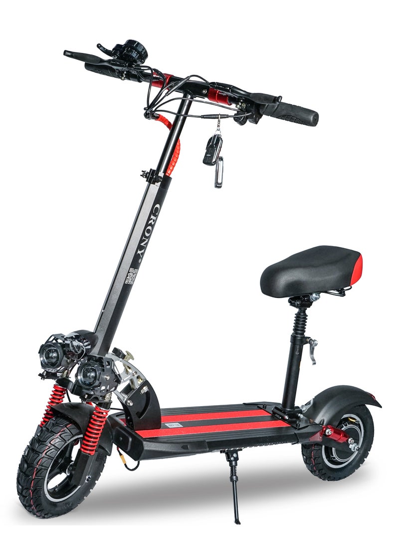 V10 Fast Speed E-Scooter 1200w Motor 48v/12ah,10