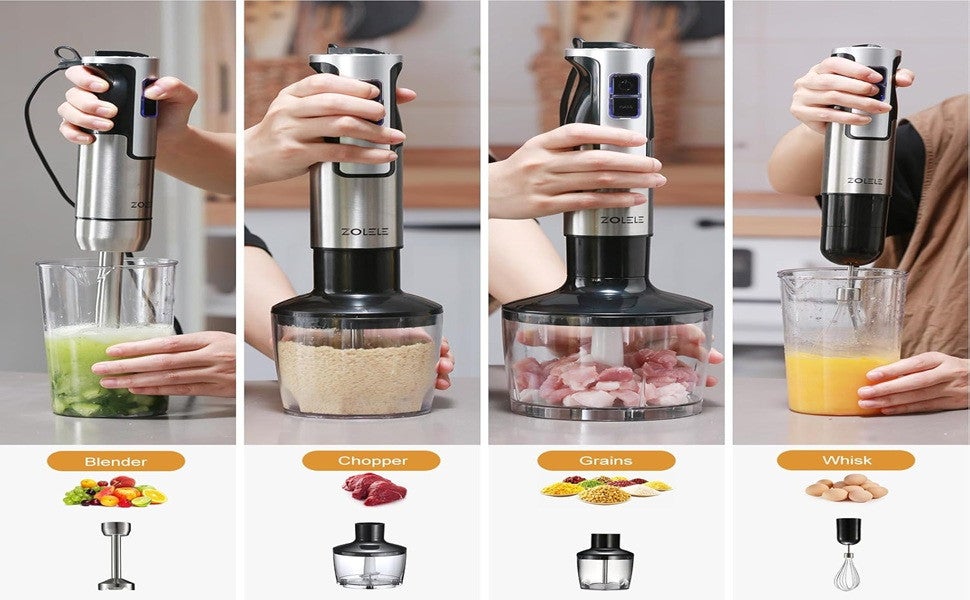 Digital Air Fryer 4.5L Capacity Non-Stick Coating Use No Oil Air Fry  Roast Bake Reheat Fried Basket Knob Control Temperature  Automatic Power Off 1400W Power ZA004 - White