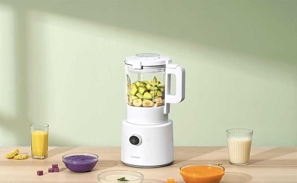 Versatile Smart Blender & Food Processor Hot & Cold Dual-Mode Blending, 9-Speed Precision Control, Ultra-Sharp 8-Leaf Stainless Steel Blade, OLED Touch Display, High-Power Motor, Smart App Connectivity for Effortless Cooking & Smoothies 800 - 950 W MPBJ001ACM-1A White