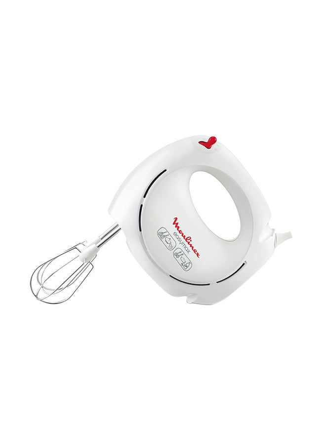 Hand Mixer | Easy Max Hand Mixer | 5 speeds |  Plastic/Stainless Steel | 200 W HM250127 | HM2501B1 White / Red