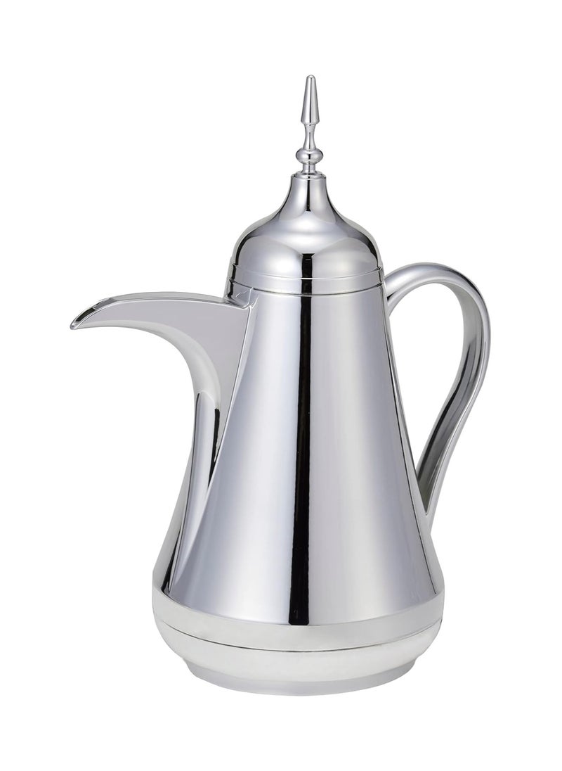 600ML Arabic Vacuum Flask Leakproof Thermos for Tea or Coffee Silver