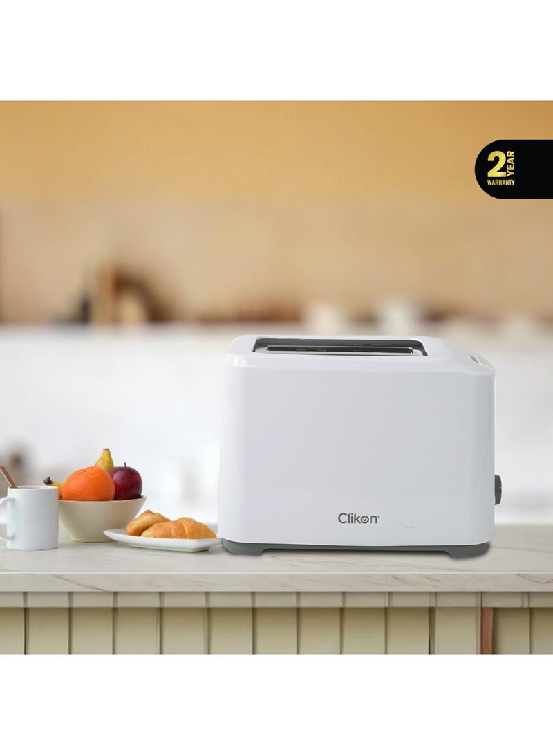 Bread Toaster 2 Slices 700W 700 W CK2436 White