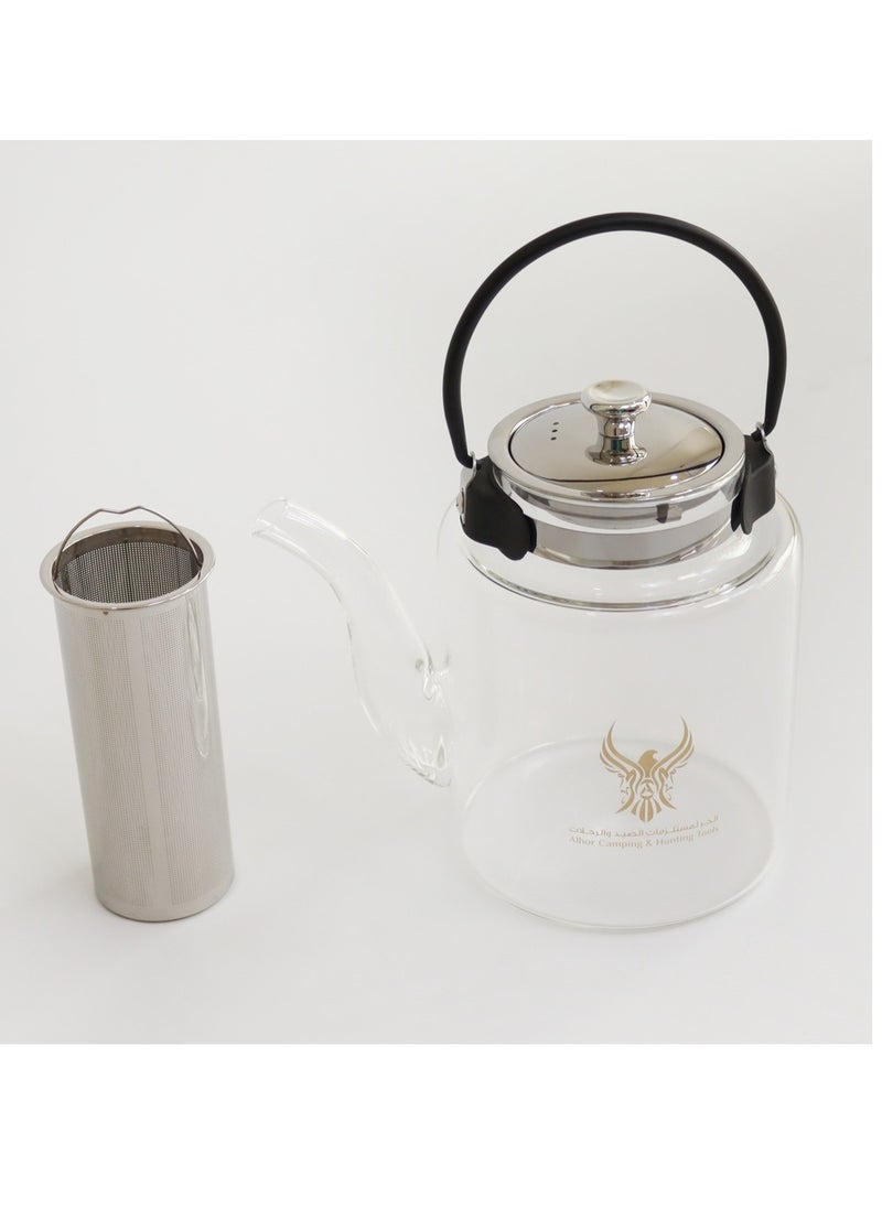 Alhor Glass Teapot 1500 ml