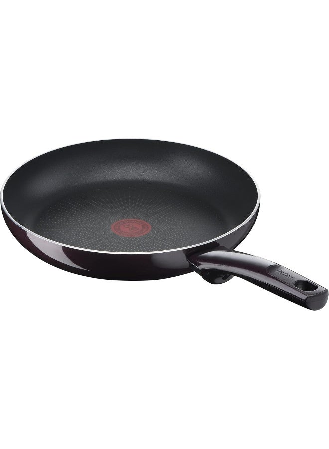 G6 Resist Intense 7 Pcs Cooking Set Aluminium stewpots 22/26 cm, frypan 28 cm, sautepan 24 cm Black/Clear 28cm Black/Clear 28cm
