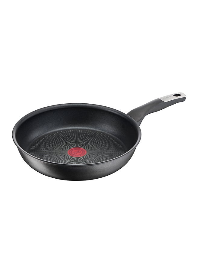 TEFAL Frying Pan | UNLIMITED Frypan 30 cm | Scratch resistance | 100% safe non stick coating | Thermo signal™ | Perfect searing | Made in France | Induction | 2 Years Warranty | G2550702 Black 30 cmcm