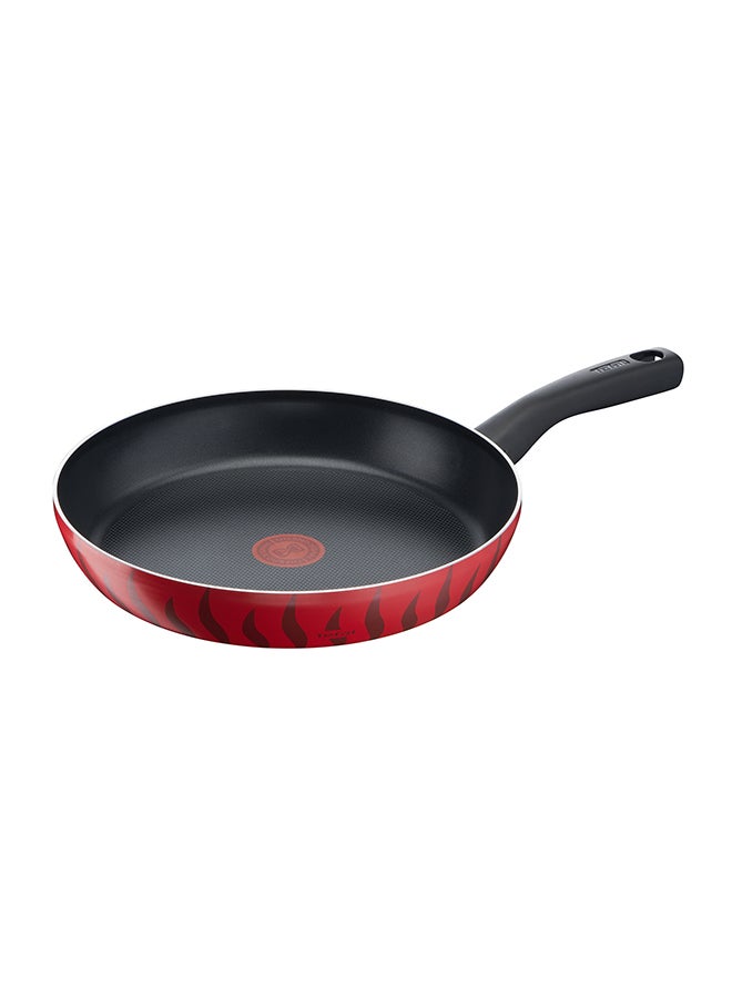 TEFAL Frying Pan | G6 Tempo Flame 28 Cm Frypan | Non-stick with Thermo Spot| Red | Aluminium | 2 Years Warranty | C3040683 Red 28 cmcm