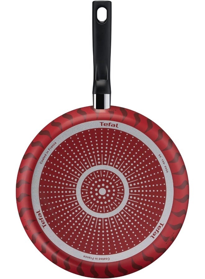 TEFAL Frying Pan | G6 Tempo Flame 20 cm Frypan | Non-stick with Thermo Spot| Red | Aluminium | 2 Years Warranty | C3040283 Red