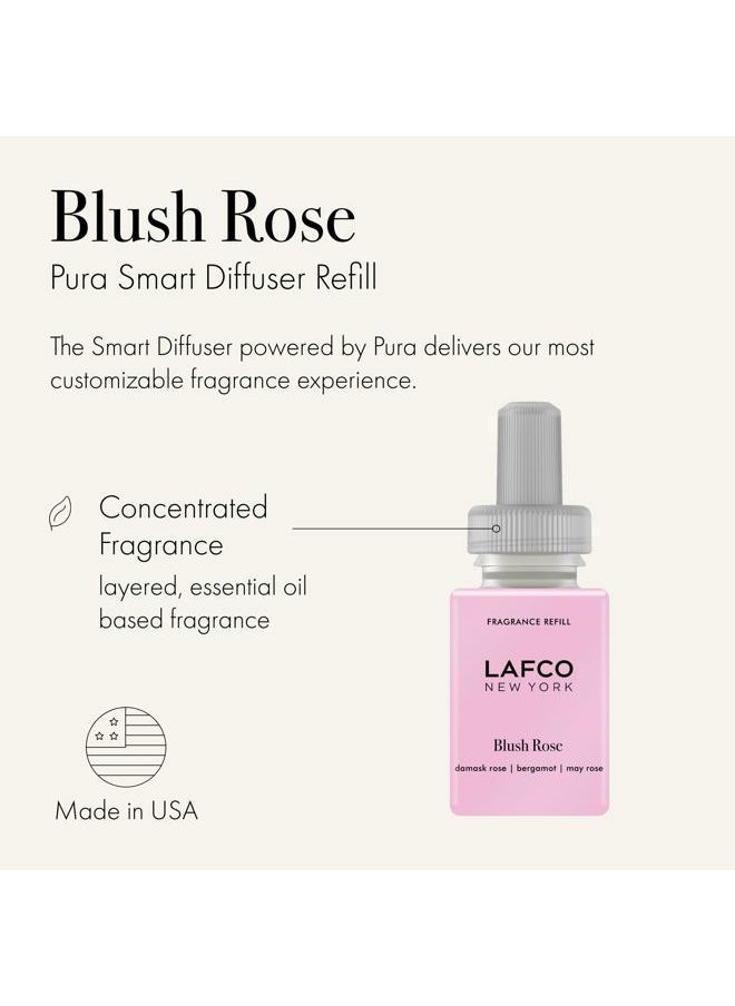 Pura Smart Device Refill, Blush Rose - Vial Delivers Up to 2 Weeks of Fragrance Life - Made in The USA