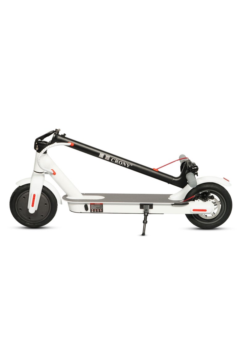 W563 Fast E-Scooter For Kids/Teens, Up To 45kilo/H, 250w Motor, 36v 7.8ah Battery, App Controlled Lightweight Foldable With Led Headlights High-Speed Electric Scooter, Anti-Slip Deep-Tread Rubber Tires, Rear Disc Brake, 100kg Max Load, Smart Scooter With App Connectivity, Portable Aluminum Frame For Adults, Heavy-Duty, Travel-Ready Design – White