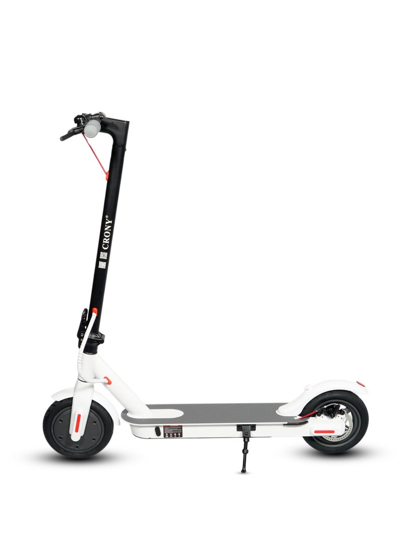 W563 Fast E-Scooter For Kids/Teens, Up To 45kilo/H, 250w Motor, 36v 7.8ah Battery, App Controlled Lightweight Foldable With Led Headlights High-Speed Electric Scooter, Anti-Slip Deep-Tread Rubber Tires, Rear Disc Brake, 100kg Max Load, Smart Scooter With App Connectivity, Portable Aluminum Frame For Adults, Heavy-Duty, Travel-Ready Design – White
