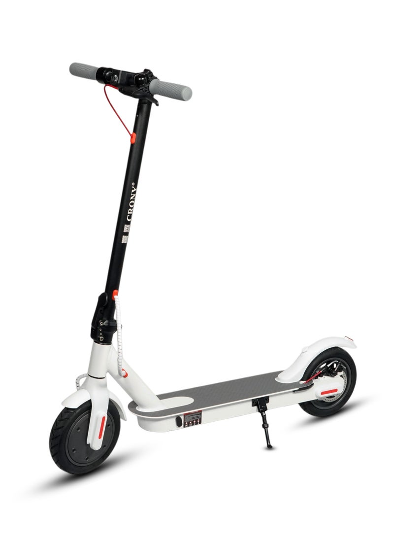 W563 Fast E-Scooter For Kids/Teens, Up To 45kilo/H, 250w Motor, 36v 7.8ah Battery, App Controlled Lightweight Foldable With Led Headlights High-Speed Electric Scooter, Anti-Slip Deep-Tread Rubber Tires, Rear Disc Brake, 100kg Max Load, Smart Scooter With App Connectivity, Portable Aluminum Frame For Adults, Heavy-Duty, Travel-Ready Design – White