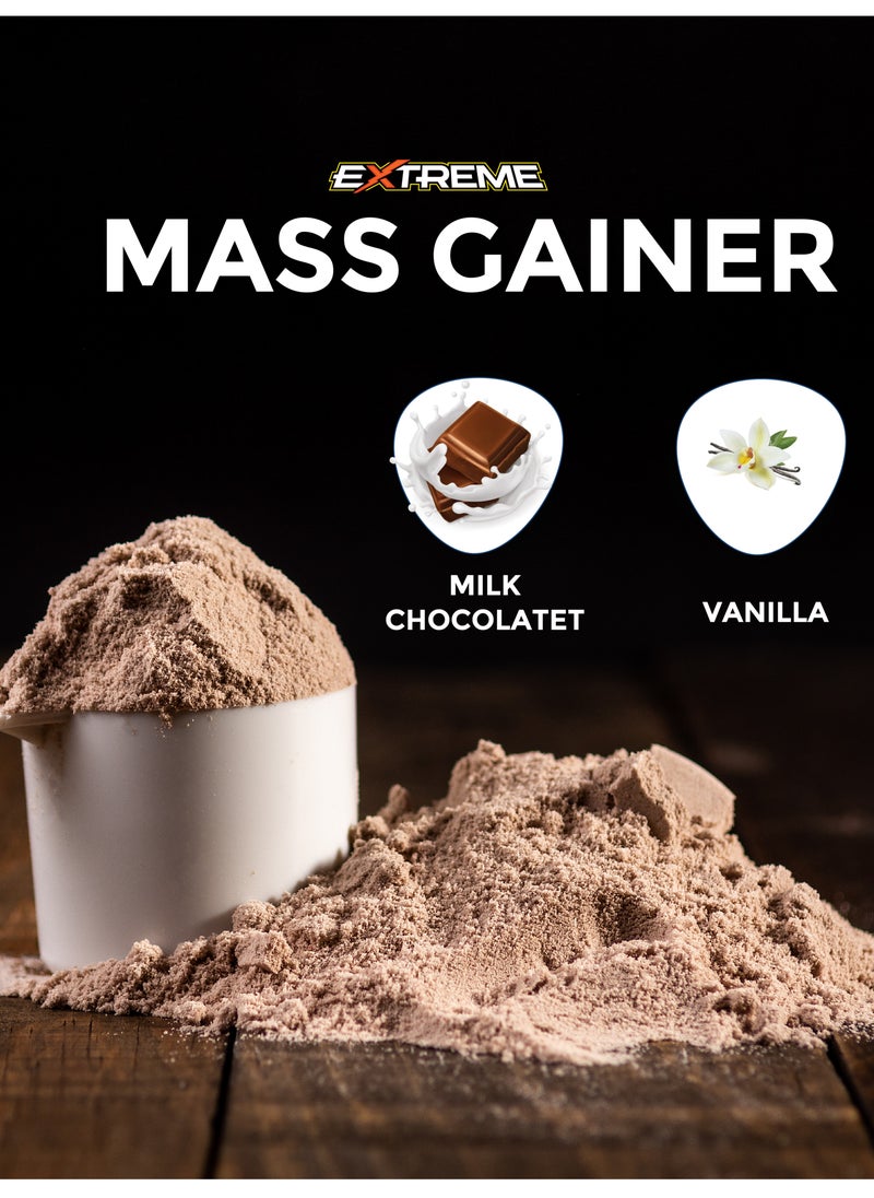 Body Builder Extreme Mass Gainer Weight Gainer 10 Lbs Chocolate Flavor