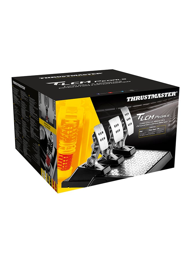 T-Lcm Pedals - Magnetic And Load Cell Pedal Set For PS5, PS4, Xbox Series X/S, Xbox One & PC