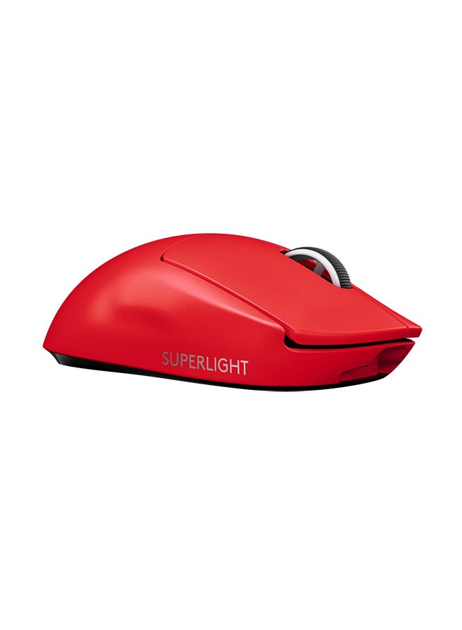 Logitech G Pro X Superlight Wireless Gaming Mouse - Red