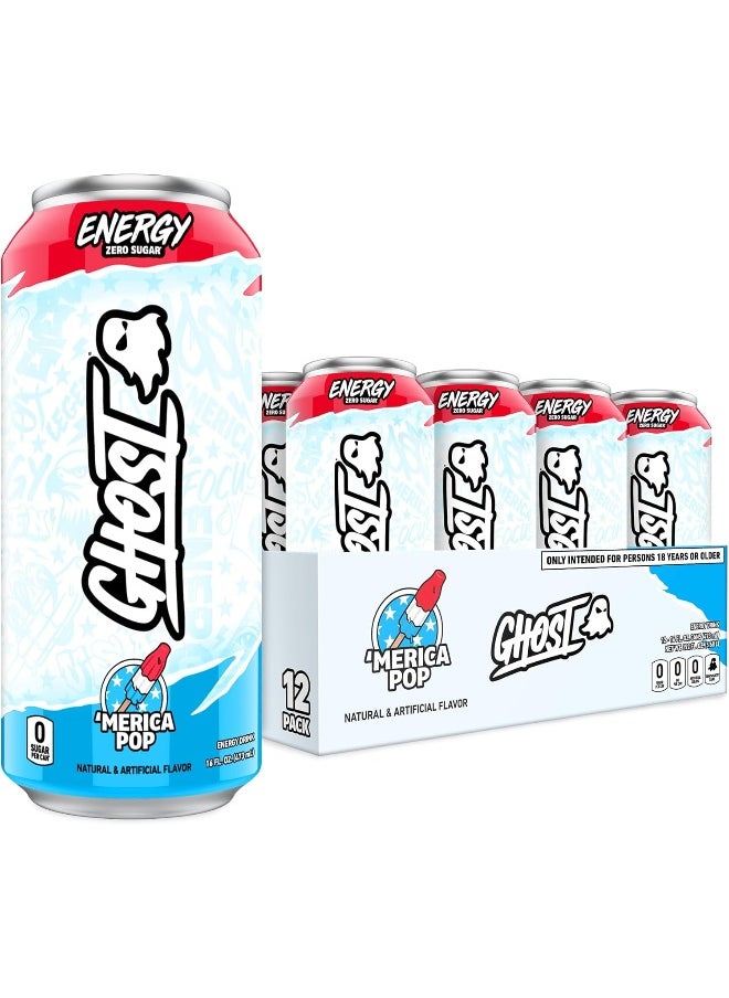 GHOST ENERGY x FAZE CLAN (FAZE POP) - Sugar Free Pre Workout Drink
