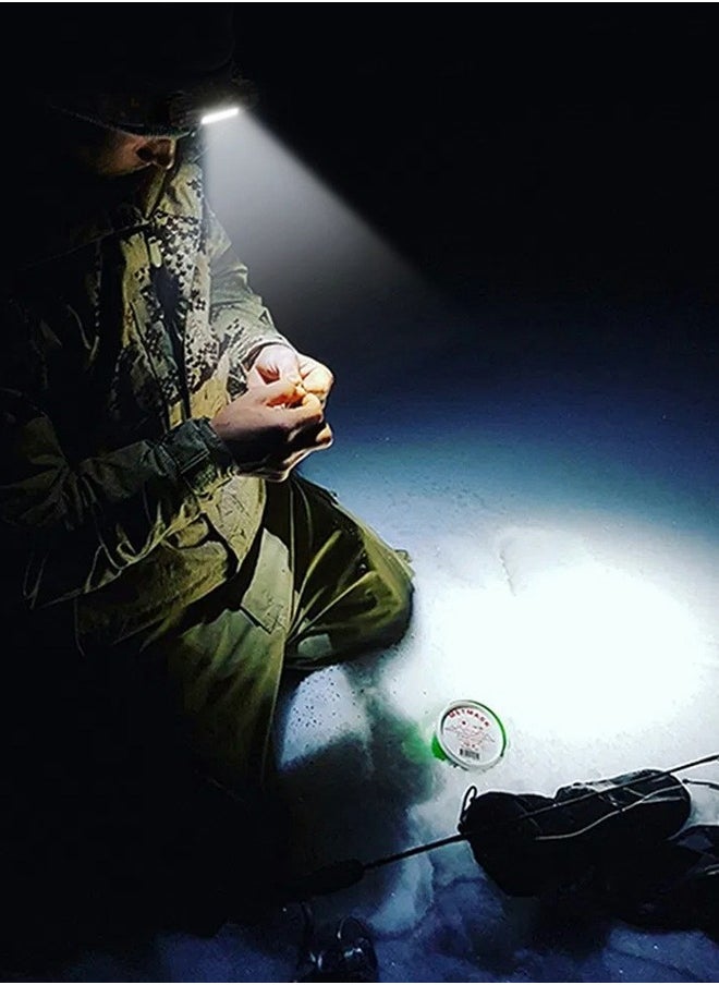 Rechargeable Waterproof  LED Headlamp with 2 Lights and Adjustable Headlight Beam for Running Camping Cycling Outdoor Adults Kids