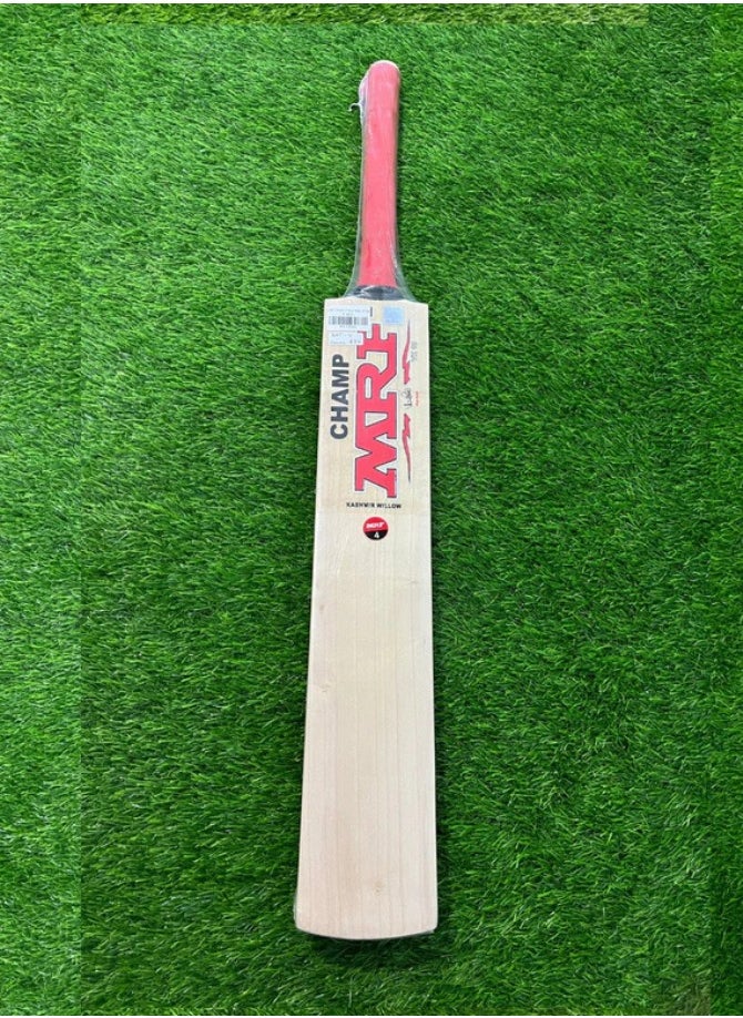 Champ Kashmir Willow Cricket Bat Junior Size 4