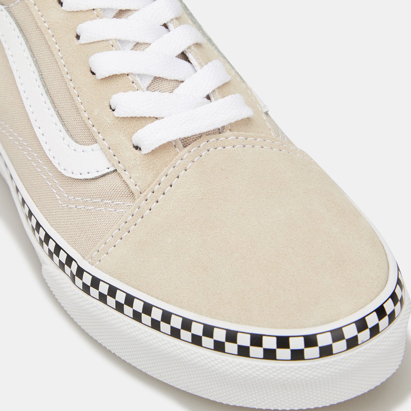 Kids' Checkerboard Foxing Old Skool Unisex Shoe