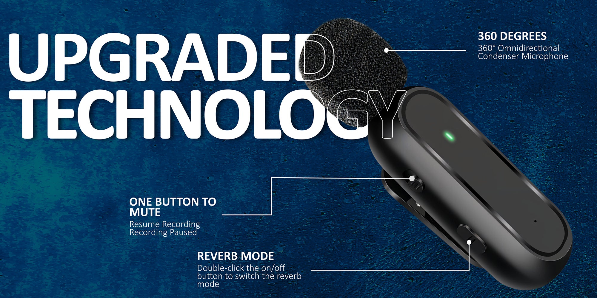 Wireless Lavalier Microphone for iPhone iPad, Plug and Play Mini Mic with Charging Bin Earbud for YouTube TikTok Live Streaming Gaming (2 Lightning Mics)