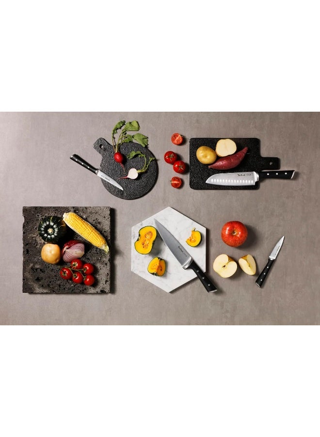 Ice Force Paring Knife | 9 Cm | Kitchen Knife Silver/Black 9cm