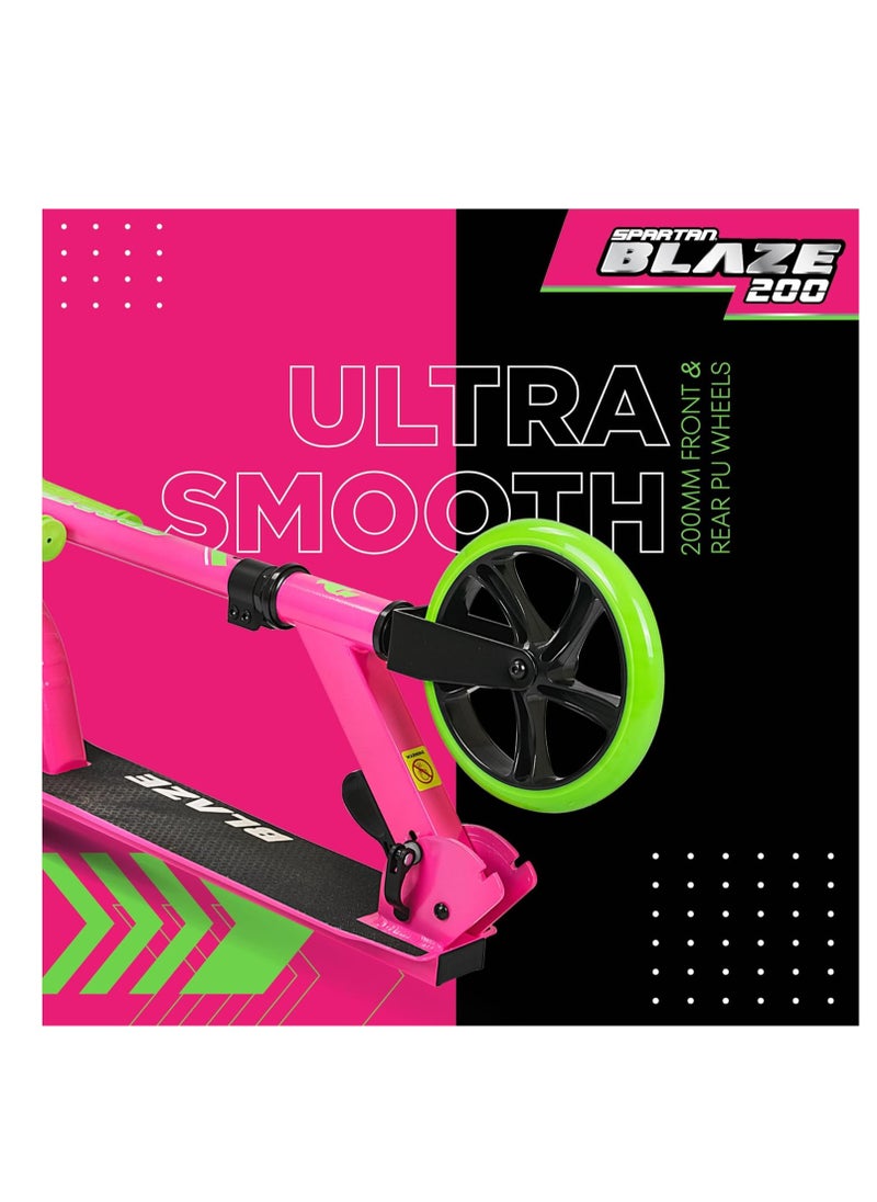 Blaze Scooter - Pink 200mm SP-7063