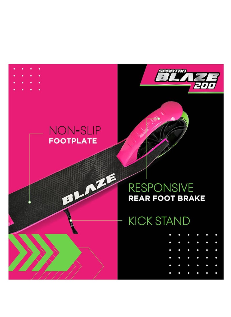 Blaze Scooter - Pink 200mm SP-7063