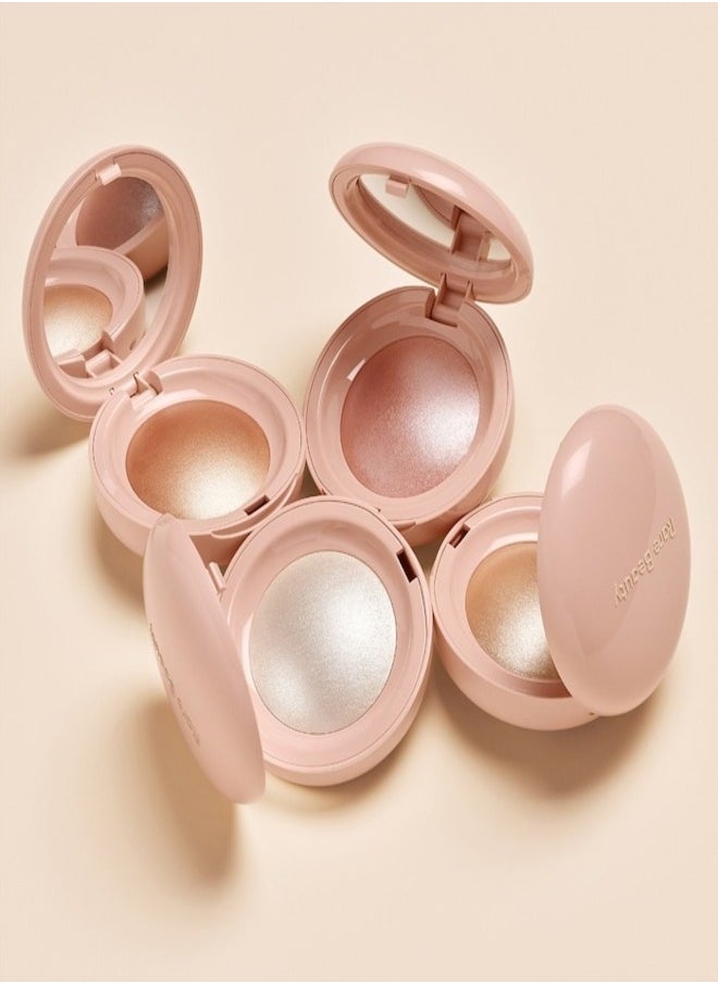 Rare Beauty by Selena Gomez Positive Light Silky Touch Highlighter – Exhilarate - Champagne Gold – Ultra-Fine, Weightless, and Long-Lasting Luminous Powder for a Radiant Glow – 2.8g / 0.098 oz