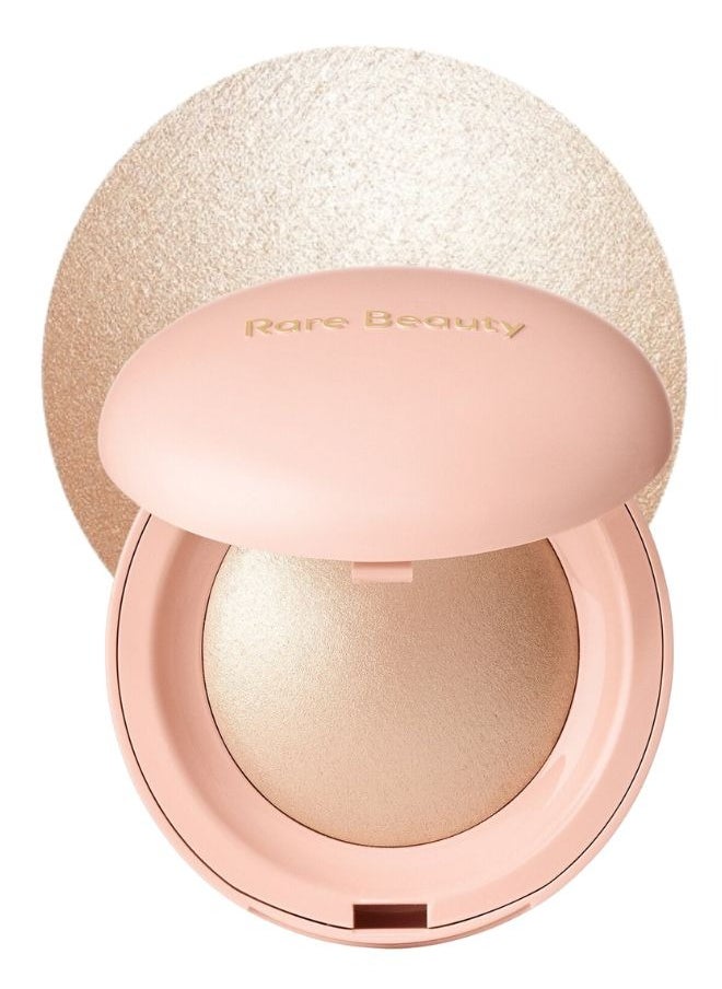 Rare Beauty by Selena Gomez Positive Light Silky Touch Highlighter – Exhilarate - Champagne Gold – Ultra-Fine, Weightless, and Long-Lasting Luminous Powder for a Radiant Glow – 2.8g / 0.098 oz