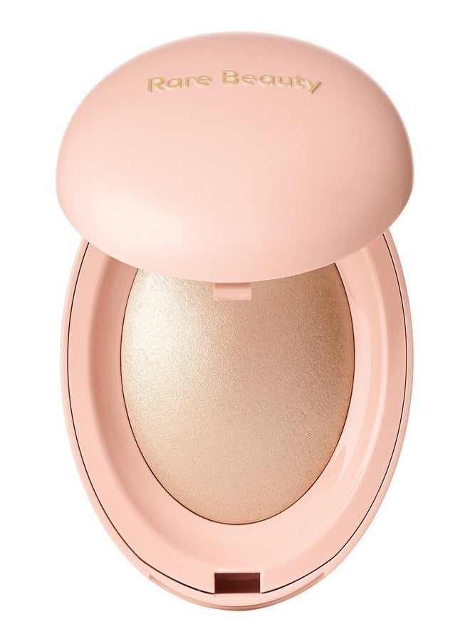Rare Beauty by Selena Gomez Positive Light Silky Touch Highlighter – Exhilarate - Champagne Gold – Ultra-Fine, Weightless, and Long-Lasting Luminous Powder for a Radiant Glow – 2.8g / 0.098 oz