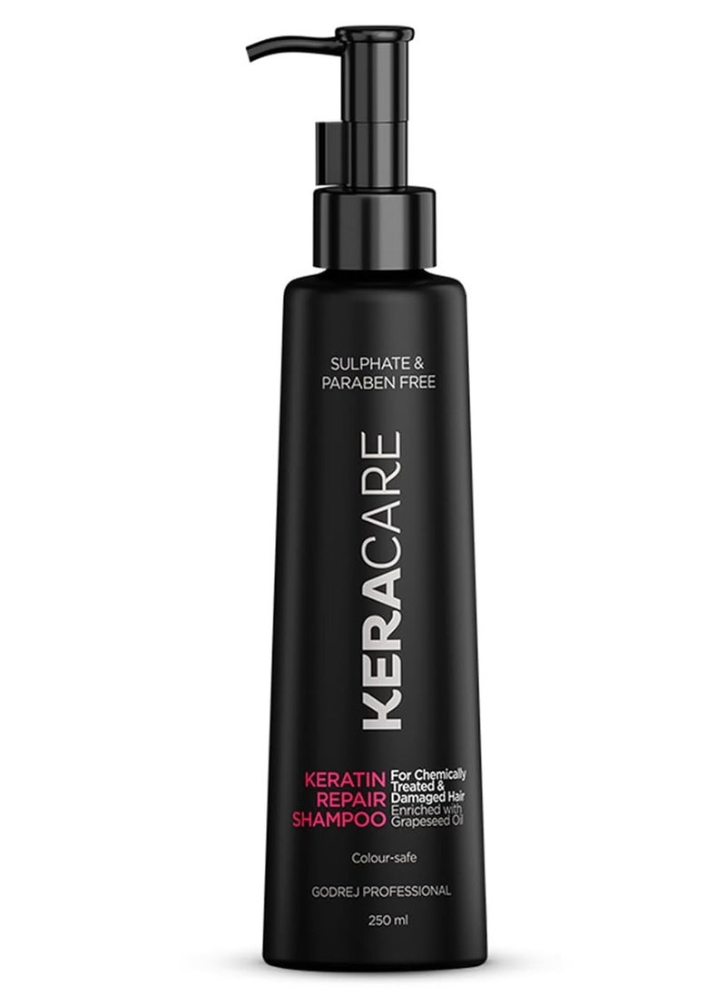 Godrej Professional Keracare Repair Shampoo Enriched With Grapesseed Oil 250ml