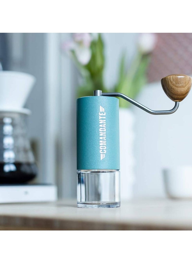 C40 MK4 | Manual Coffee Grinder I Nitro Burrs I Portable and Compact I Alpine Lagoon