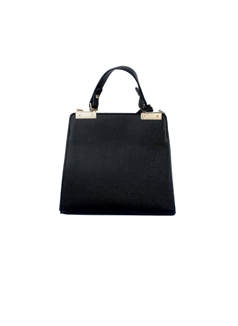 AMICA Zoe Leather Mini Crossbody Handbag for Ladies Top Handle