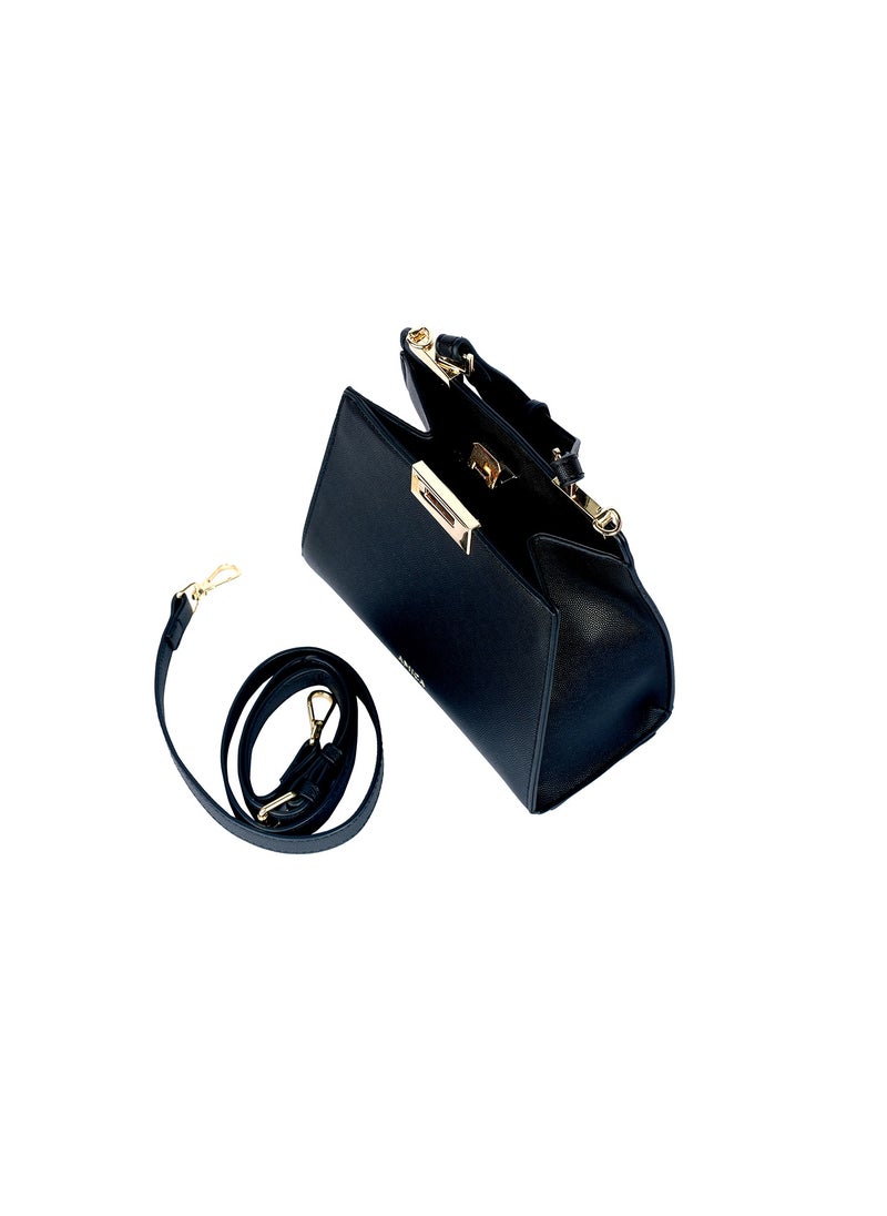 AMICA Zoe Leather Mini Crossbody Handbag for Ladies Top Handle