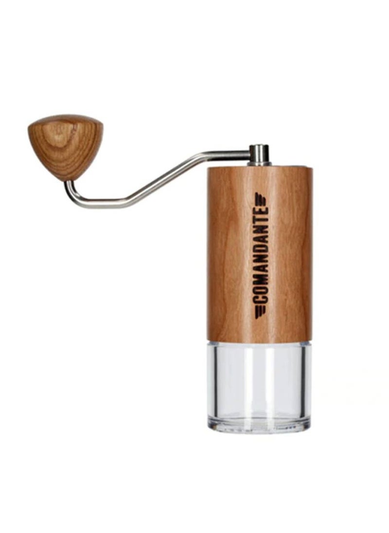 C40 MK4 | Manual Coffee Grinder I Nitro Burrs I Portable and Compact I American Cherry