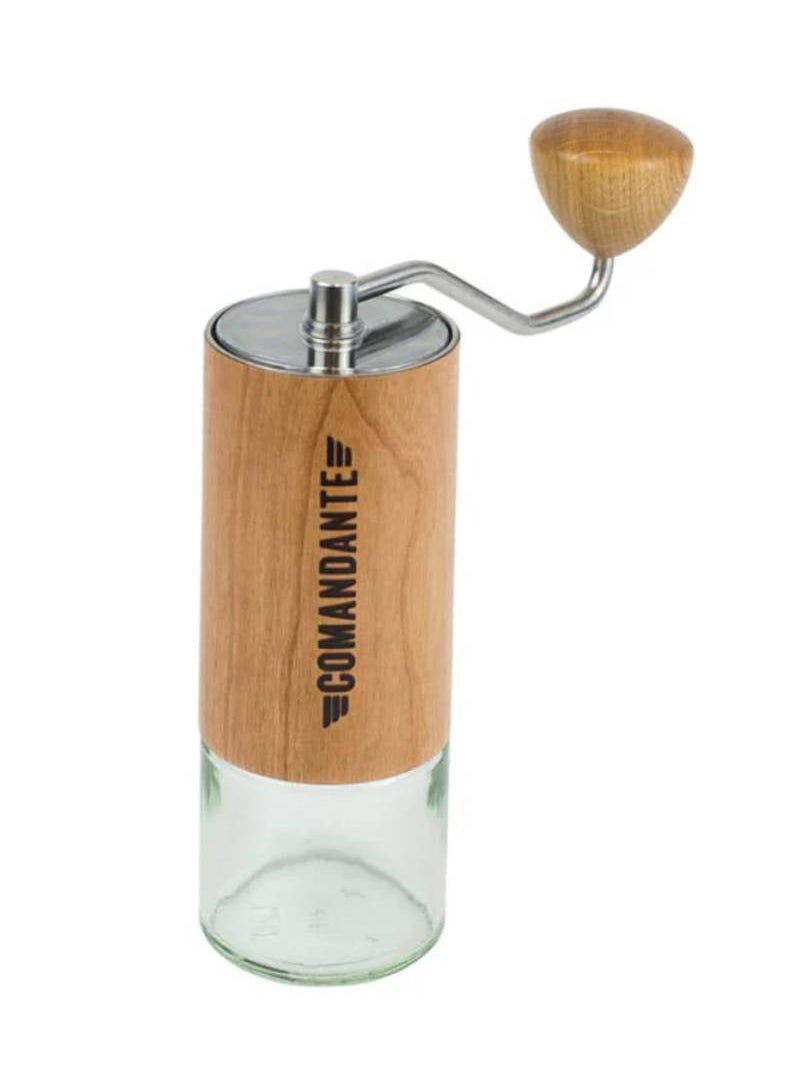 C40 MK4 | Manual Coffee Grinder I Nitro Burrs I Portable and Compact I American Cherry