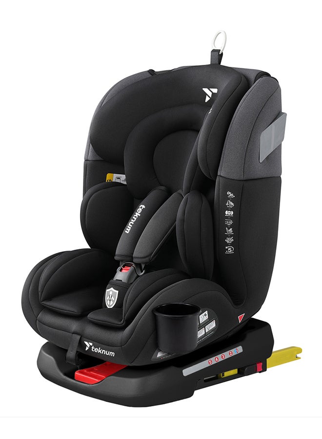 Evolve 360° Car Seat 0 - 12Yrs Black With Isofix