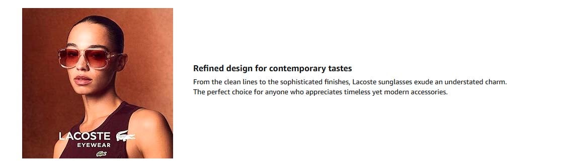 Women's Full Rim Acetate Rectangle Sunglasses L970S 5519 (601) Opalin Burgundy