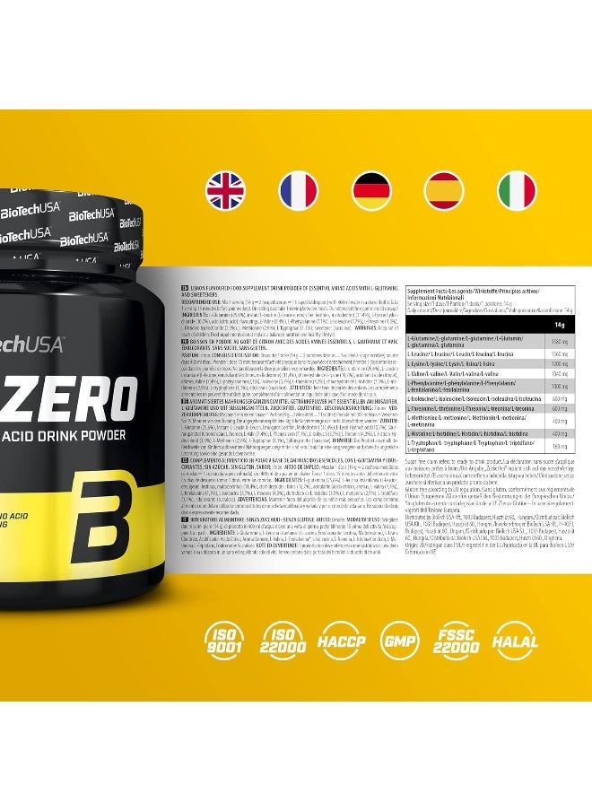 BioTechUSA EAA Zero 350 g Essential Amino Acids of EAA BCAA