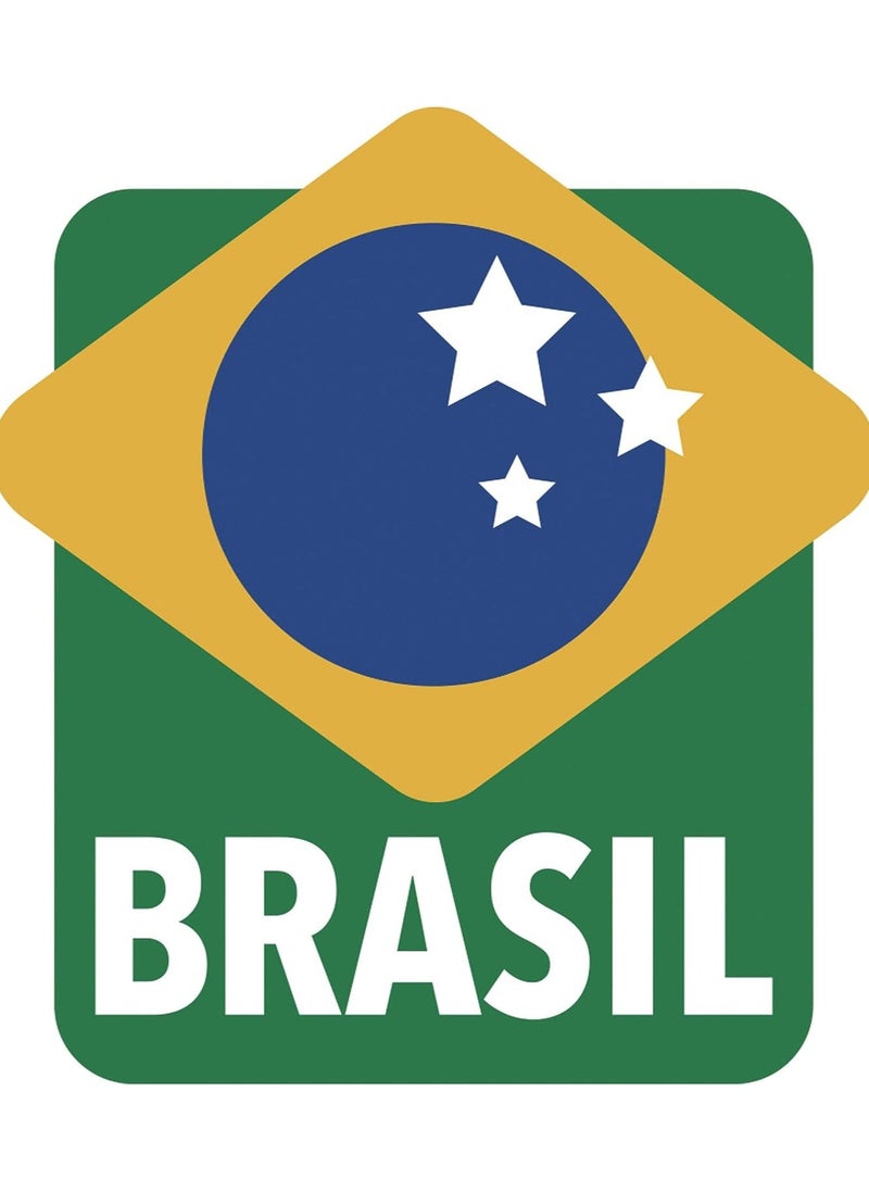 Since 1911,Made in Brazil-  7 Pieces Red Aluminum Cookware Set with Interior and Exterior Starflon Max Nonstick Coating