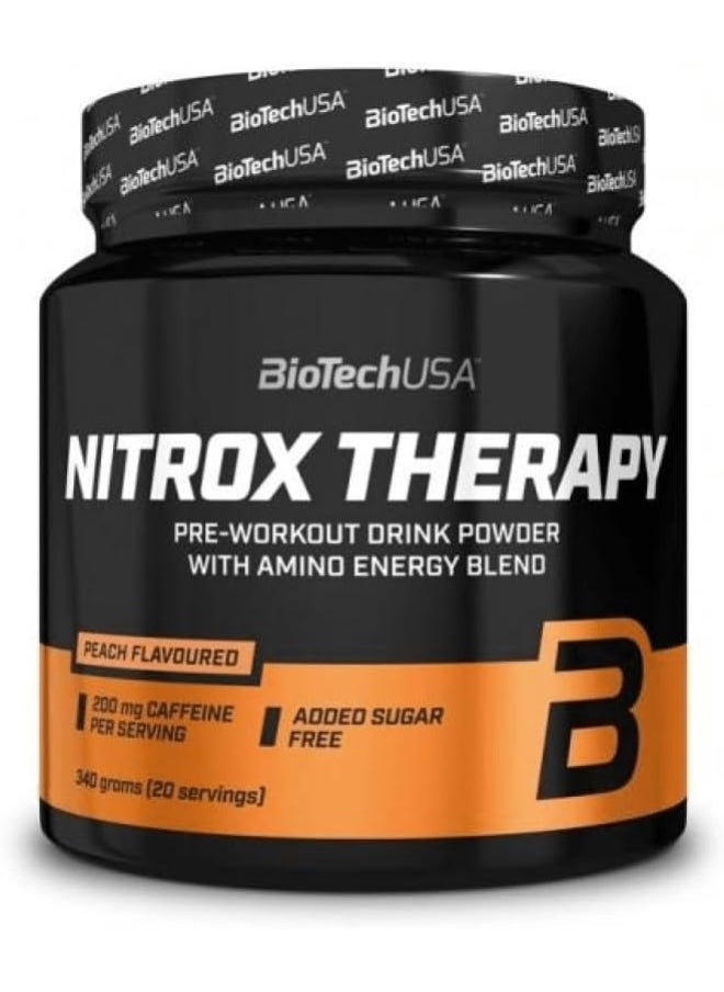 BioTechUSA Bio Tech USA Nitrox Therapy Supplement, 340 g, Tropical Fruit