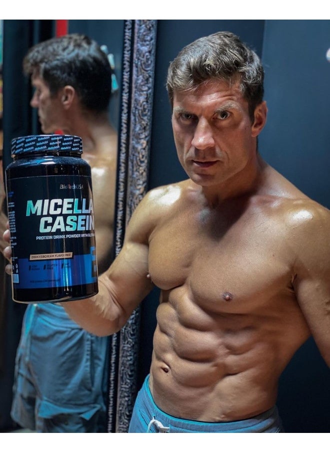 BioTechUSA Micellar Casein Protein Powder | Extended Absorption time | Gluten-Free, and Fat-Free | Added L-Glutamine, 908 g, Chocolate