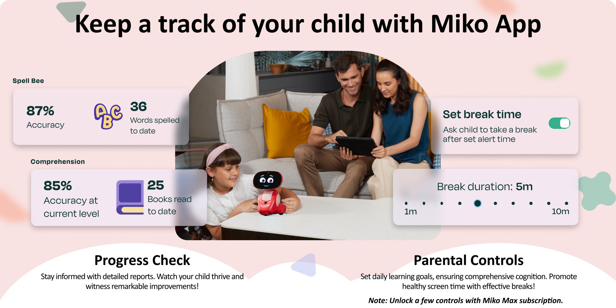 My Companion 3 AI-Powered Smart Robot, Stem Learning And Educational, Interactive Robo With Coding Apps + Unlimited Games + Programmable, For Kids 5-10 Years Old