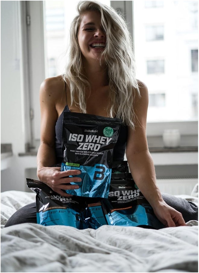 BioTechUSA Iso Whey Zero | Gluten, Sugar Free | Lactose Reduced | Premium Whey Protein Isolate, 2.27 kg, Pistachio