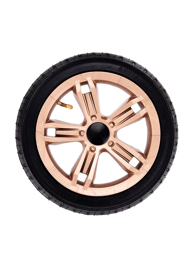 3 In1 Pram Stroller, Sleeping Bassinet And Extra Wide Seat With Wide Canopy For Baby Wine