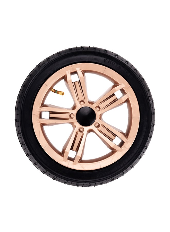 3 In1 Pram Stroller, Sleeping Bassinet And Extra Wide Seat With Wide Canopy For Baby Grey