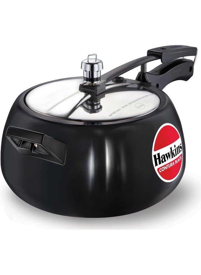 5.0Liters Contura Aluminium Pressure Cooker Black
