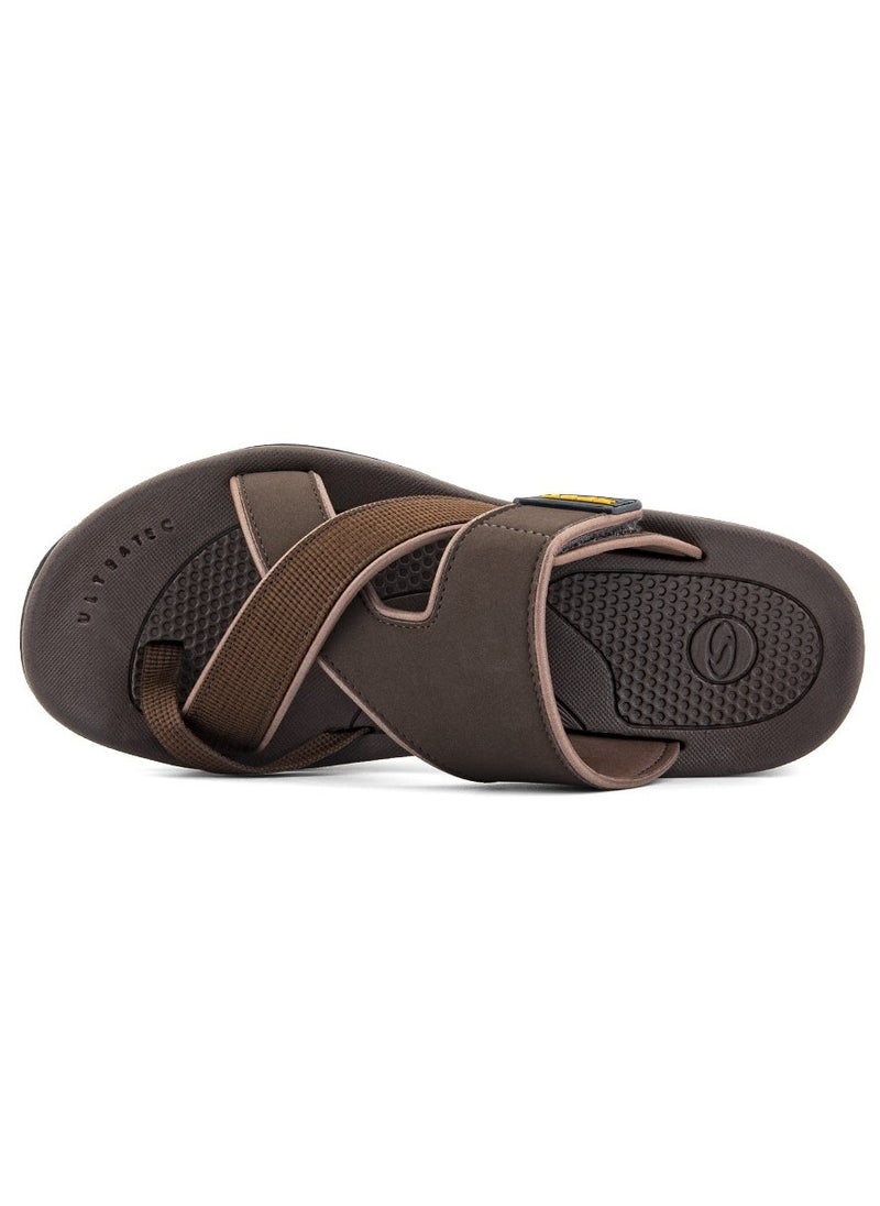 Spot Slippers for men SS-1921 Brown