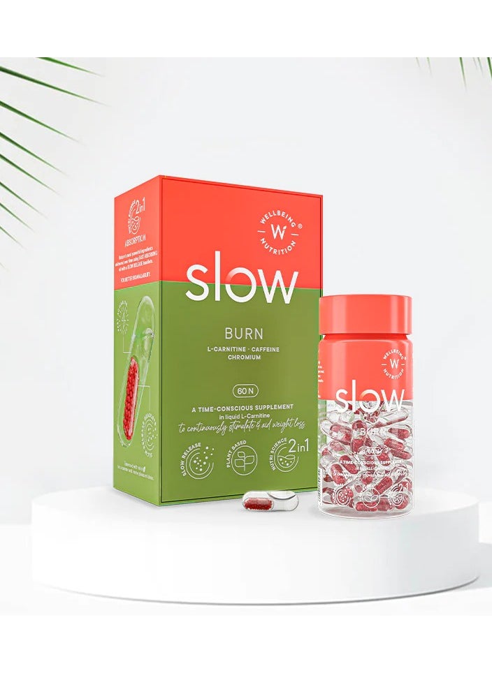 Wellbeing Nutrition Slow Burn 60 Capsules