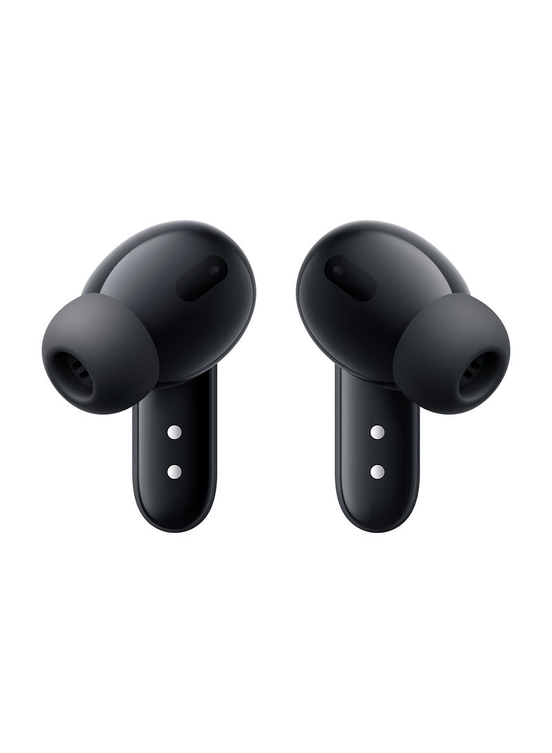 Buds Pro Wirelesss Earphones with 45 dB ANC, Ultra Bass Technology, Custom Dynamic Bass, IP54 Dust and Water Resistance, 6 HD Mics and Up to 39 Hours of Battery Dark Grey