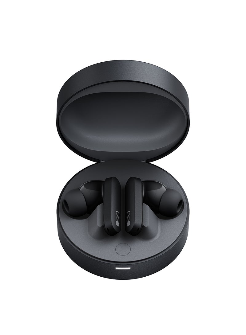 Buds Pro Wirelesss Earphones with 45 dB ANC, Ultra Bass Technology, Custom Dynamic Bass, IP54 Dust and Water Resistance, 6 HD Mics and Up to 39 Hours of Battery Dark Grey